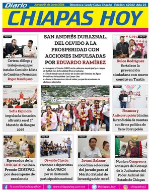 Chiapas Hoy 04 De Junio 2026