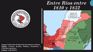 Entre Ríos 1810 1832
