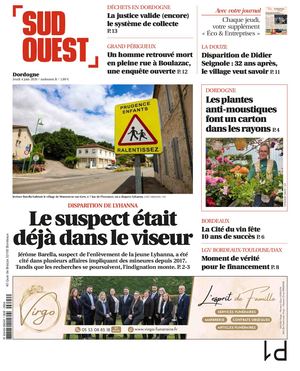 Sud Ouest Jeudi 4 Juin
