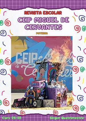Revista Ceip Miguel De Cervantes Paterna 2n Quatrimestre 25-26