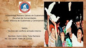 Hechos Del Conflicto Armado Interno Semana 18 Y 19
