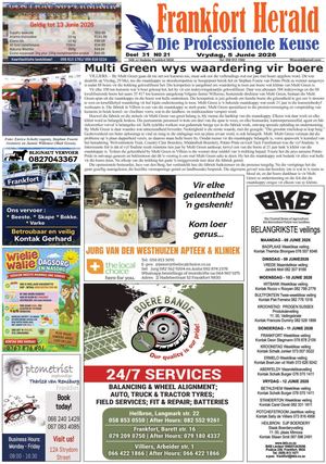 Frankfort Herald 5 Junie 2026