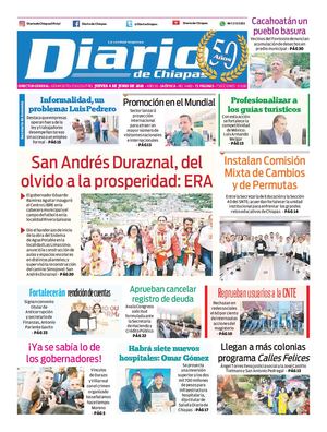 Portada, Jueves 4 De Junio De 2026