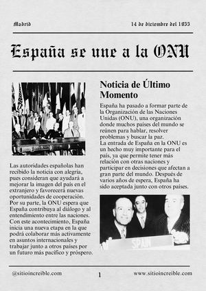 Documento A3 Periodico Noticias Clasico Gris