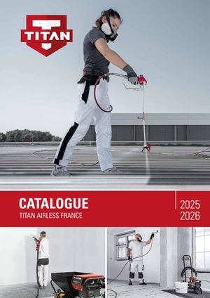 TITAN AIRLESS FRANCE – Catalogue complet 2025-2026