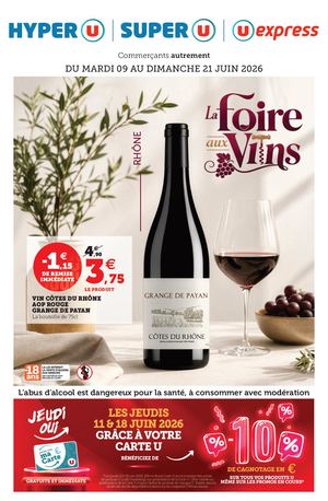 Foire aux vins - HYPER U SUPER U U EXPRESS Réunion - OP24