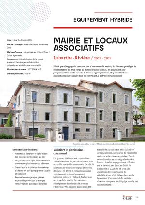 Équipement - Mairie et locaux associatifs Labarthe-Rivière