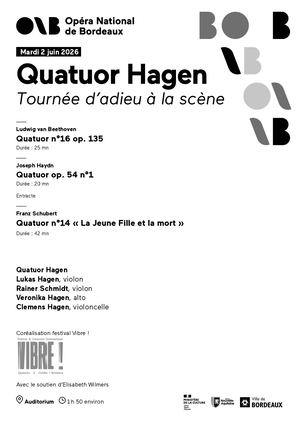 Prog Quatuor Hagen mardi 2 juin 2026