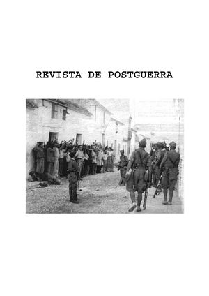 Revista De Postguerra