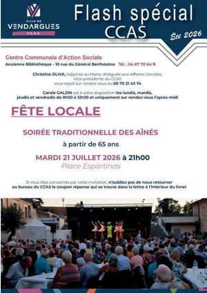 Flash CCAS été 2026