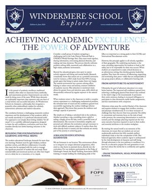Windermere School Explorer - Edition 6