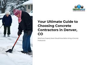 Expert Concrete Repair in Denver | Denver Snow CPS