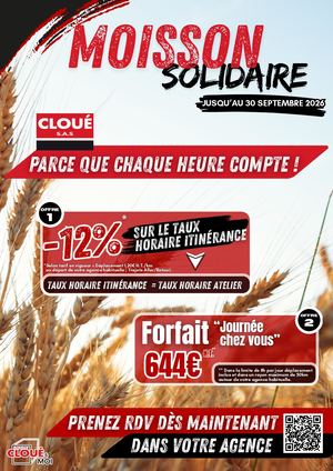 Cloué SAS - Moisson Solidaire 26