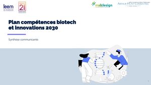 Synthèse Plan De Compétences Biotech 2030