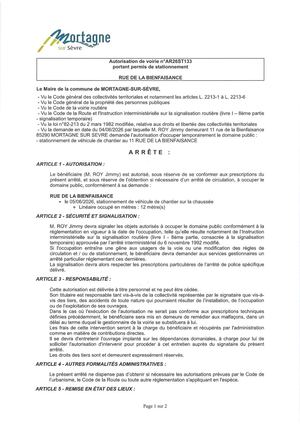 Ar26st133 Av Portant Permis De Stationnement Rue De La Bienfaisance 5 06 2026