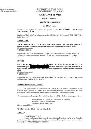 Arrêt 21 05 2026 Gm