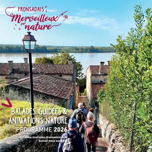 Fronsadais - guide des balades guidées 2026