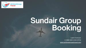 What Is the Sundair Group Booking Policy?