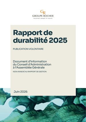 Rapport Durabilité 2025