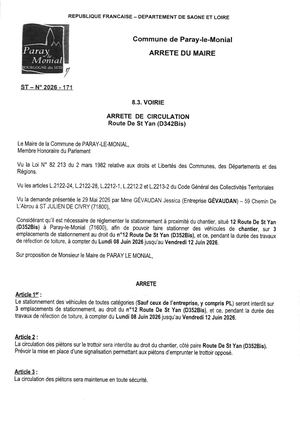 ROUTE DE SAINT YAN 20260603153456