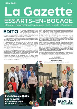 Essarts En Bocage La Gazette Juin 2026