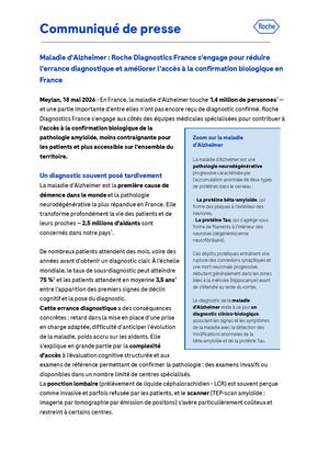 Communiqué de presse_Maladie d'Alzheimer
