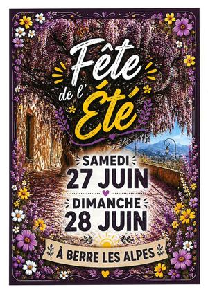 invitation FETE DE L'ETE
