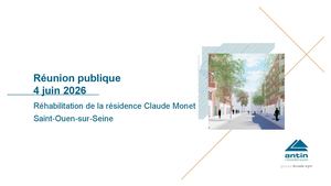 Réunion Publique - Résidence Claude Monet - 4 juin 2026