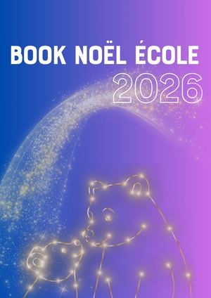 Book École Noël 2026