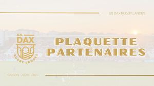 Plaquette Commerciale U S Dax Rugby Landes 2026 2027 2