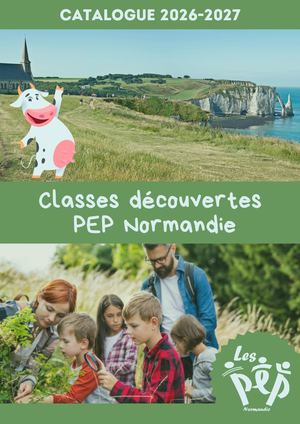 Catalogue 2026 2027 Classes Découvertes Pep Normandie Pdf