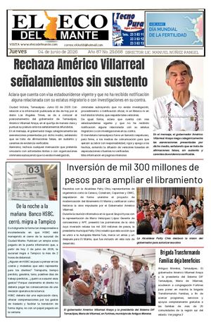 Jueves 04 De Junio Del 2026