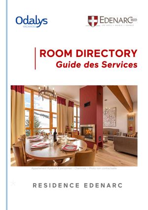 Room Directory Résidence