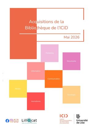 Acquisitions Mai2026