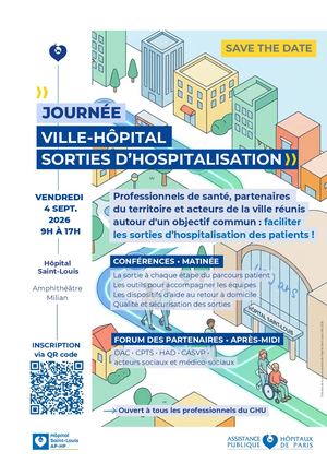 Journée Ville Hôpital Saint-Louis - thématique sorties d'hospitalisation_4 septembre 2026