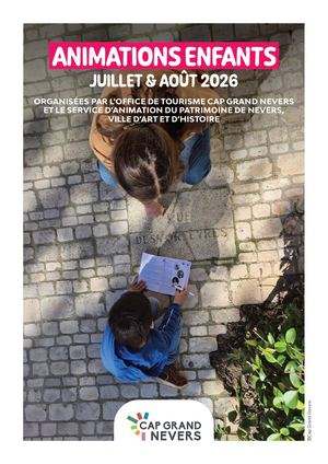 Animations enfants été 2026 - Office de tourisme Cap Grand Nevers