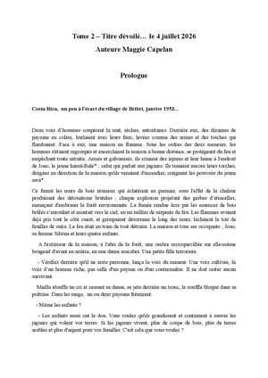 Prologue Tome 2 Là Où Est Ta Place
