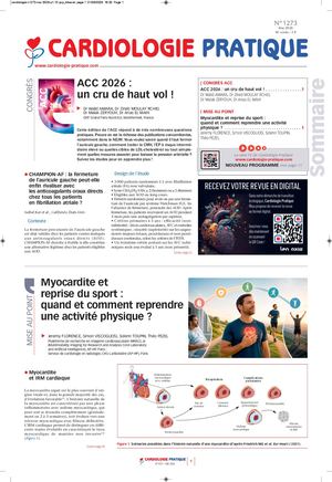 Cardiologie N1273 Mai 2026 P1 12