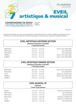 Tous Les Plannings Livret