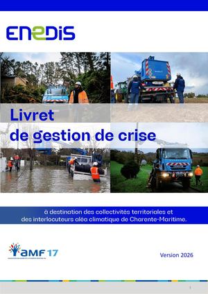 Enedis - Livret gestion de crise
