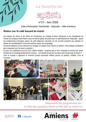 Gazette N°27 Juin 2026