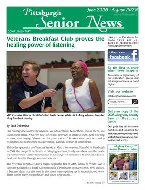 June - August 2026 Pittsburgh Senior News
