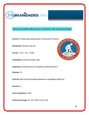 Tarea 16 Trabajo Final Manual