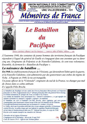 Art Juin25052026 Le Bataillon Du Pacifique