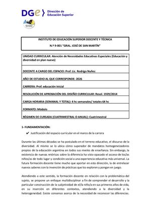 Programa Diversidad Inicial 2026 Docx