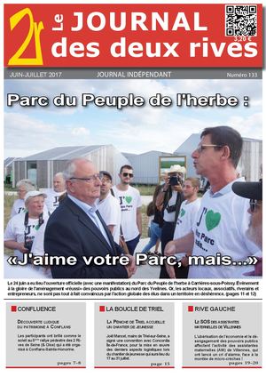Journal des 2 Rives, n° 133, juin-juillet 2017