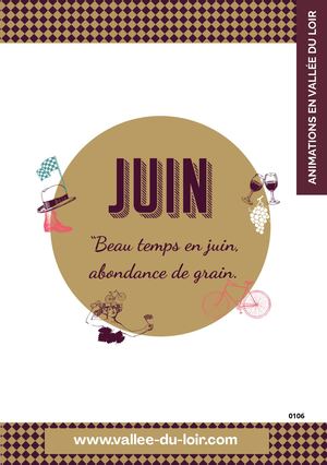 Le Mensuel De Juin Des Animations En Vallee Du Loir Maj 0106
