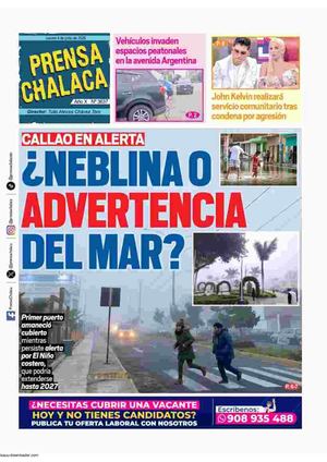2026 06 04 Diario Prensa Chalaca