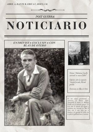 Periódico literatura postguerra