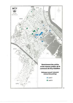 Carte des balayages 2026